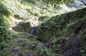 日影沢一号床固工の写真